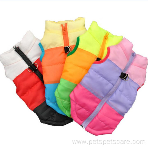 Direct Winter Color Vest Jacket Pet Clothing Dog